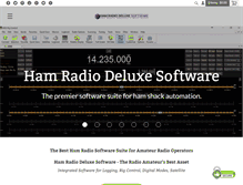 Tablet Screenshot of ham-radio-deluxe.com